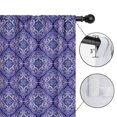 thumbnail image 4 of Blackout Kids Curtains,Boho Bohemia Flower Childrens Insulated Curtains Set Of 2,Bedroom Essentials,Toddler Room Decor 42"x54"(106x137cm), 4 of 4