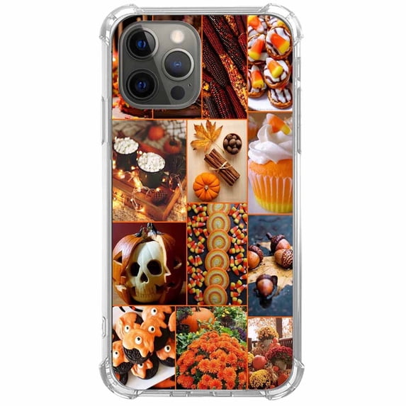 Yellow Autumn Harvest Case for iPhone 14 Pro Max ,Aesthetic Art Design Pattern TPU Shock Proof Cover Case
