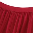 thumbnail image 5 of Sngxgn Women High Elastic Waist Pleated Skirt Mini Swing A-line Skirts(Red,One Size), 5 of 8