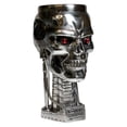 thumbnail image 1 of Cabeza Terminator de la marca Goblet Nemesis Now, 17 cm, resina plateada, 1 of 7