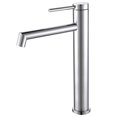 thumbnail image 4 of UMANYI Tall Bathroom Vessel Sink Faucets in Chrome with Lines Single Hole Single Handle Stainless Steel Vanity Vessel Faucet for Sink 1 Hole, 4 of 6