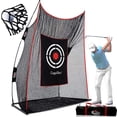 thumbnail image 1 of Gagalileo Filet de Frappe de Golf pour Cour Arrière, Filet de Golf, Terrain de Conduite, Filet de Golf Robuste avec Cible de Golf et Sac de Transport, 12x10x4 Pi, 1 of 4