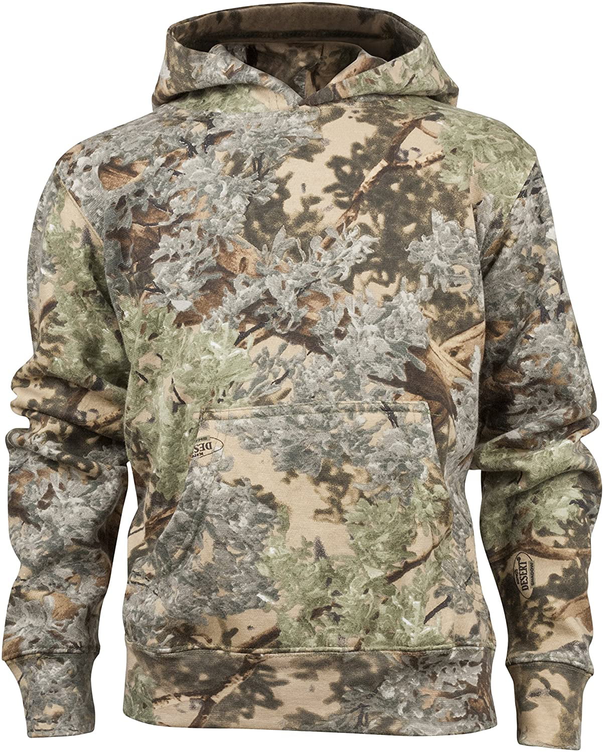 Kings Camo Youth Full Zip Hoodie Size: XL KCK216-DS-XL Color: Desert Shadow