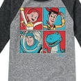 thumbnail image 3 of Toy Story 4 - Group Grid - Toddler & Youth Raglan Graphic T-Shirt, 3 of 4