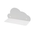 thumbnail image 1 of Estantería colgante de pared con forma de nube, organizador de metal con forma de nube para habitación infantil. Blanco, 1 of 7