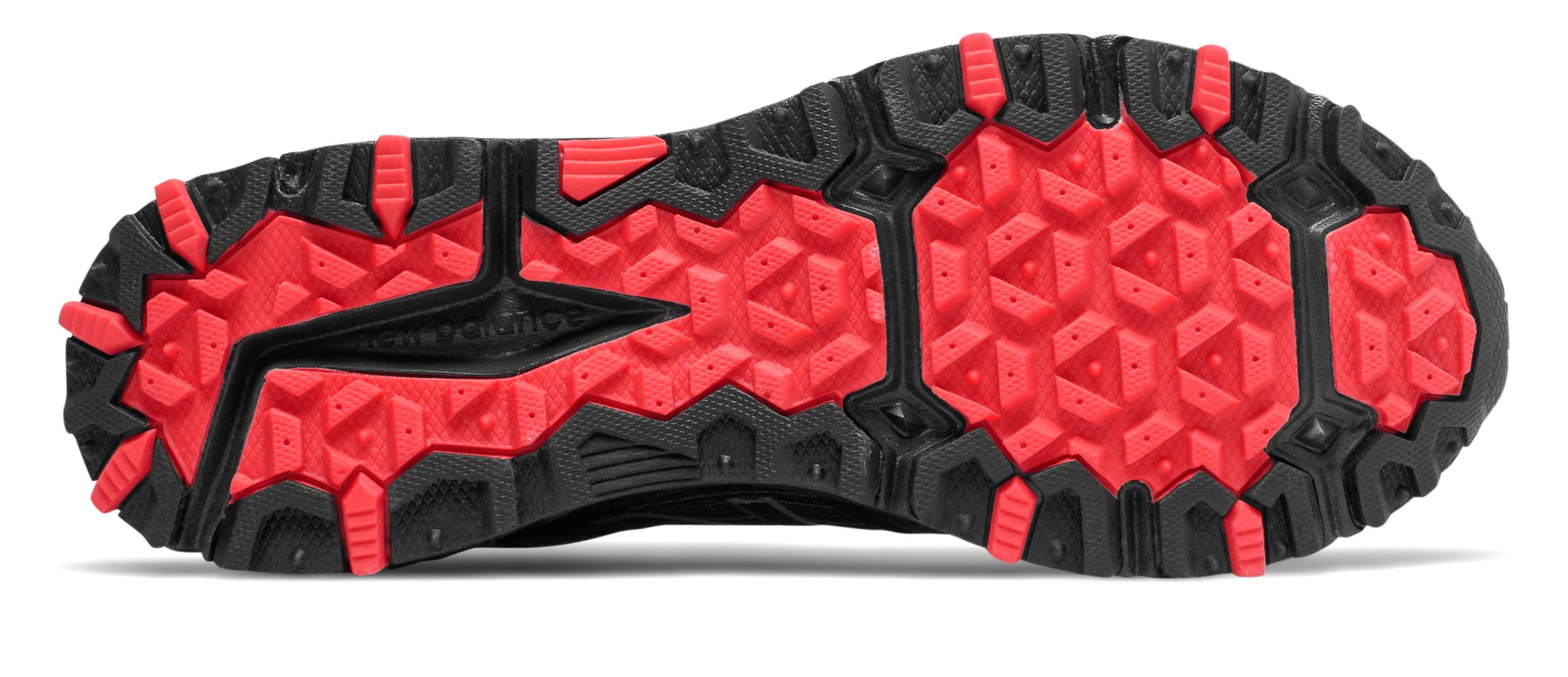 New Balance Men's 410v6 Trail Shoes Black with Grey \u0026 Red - Walmart.com