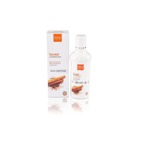 Leche Limpiadora VLCC de Sándalo (100 ml) para todo tipo de piel