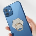 thumbnail image 2 of YUEVE Cell Phone Ring Holder Flower Shape Phone Ring Holder Metal Finger Grip Finger Kickstand 360° Rotation Universal Finger Ring Phone Grip Compatible With All Smartphone Button Phone Tripod Mount, 2 of 4