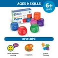thumbnail image 6 of Learning Resources Conversation Cubes, Social Dice, Ages 6+, 6 of 7