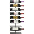thumbnail image 6 of Sorbus Wall Mount Wine Rack, 27-Tier Metal Bottle Holder for Wine, Liquor, Bar, 6 of 7