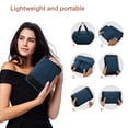 thumbnail image 7 of URSOFINE Nylon Duffle Bag, Lightweight Foldable Expandable Gym Bag with Wet Pocket & Luggage Sleeve, Large Capacity Carry On Travel Bag for Men Women, Ideal for Fitness Camping Weekend Getaways Blue, 7 of 7