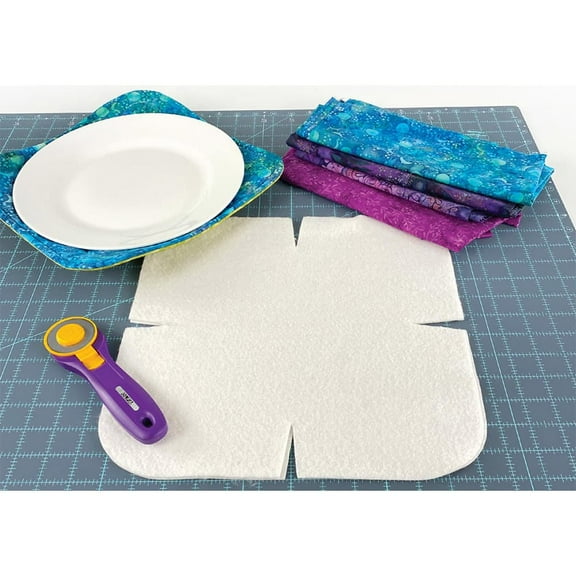 Plate Cozy Pre-Cut Batting 8ct