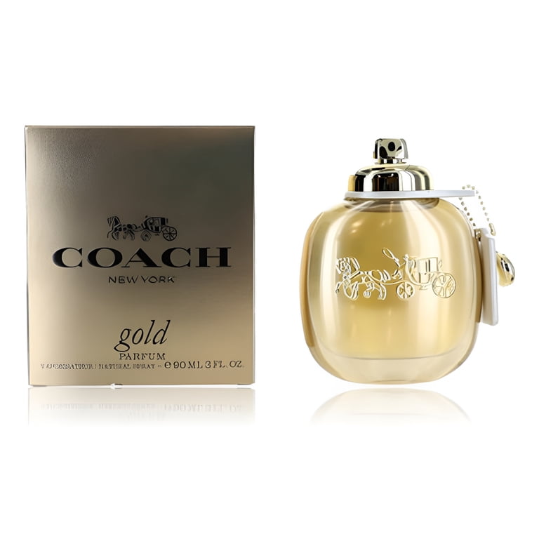 Coach, Ladies Parfum, Gold, 1.0 oz Fragrance, Amber Floral Scent