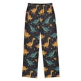 thumbnail image 2 of joogoo Cartoon Dinosaur-d2 Pajama Pants Pj Bottoms Sleepwear Lounge S, 2 of 9