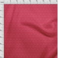 thumbnail image 3 of oneOone Cotton Cambric Red Fabric Geometric Bandhani Sewing Material Print Fabric By The Yard 56 Inch Wide, 3 of 4