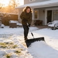 thumbnail image 5 of Heavy-Duty Outdoor Snow Shovel for Driveway and Ice Removal, Durable Plastic Construction Size 53.5 in, 5 of 9