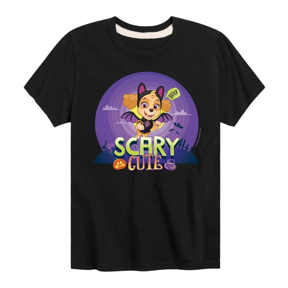 Paw Patrol - Skye Scary Cute - Toddler And Youth Short Sleeve Graphic T-Shirt