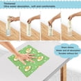 thumbnail image 4 of Eggs Green Stars Pattern Dish Towels 6 Pack Kitchen Cleaning Dish Cloths Absorbent Reuseable Cleaning Cloths 11'' x 11'', 4 of 9