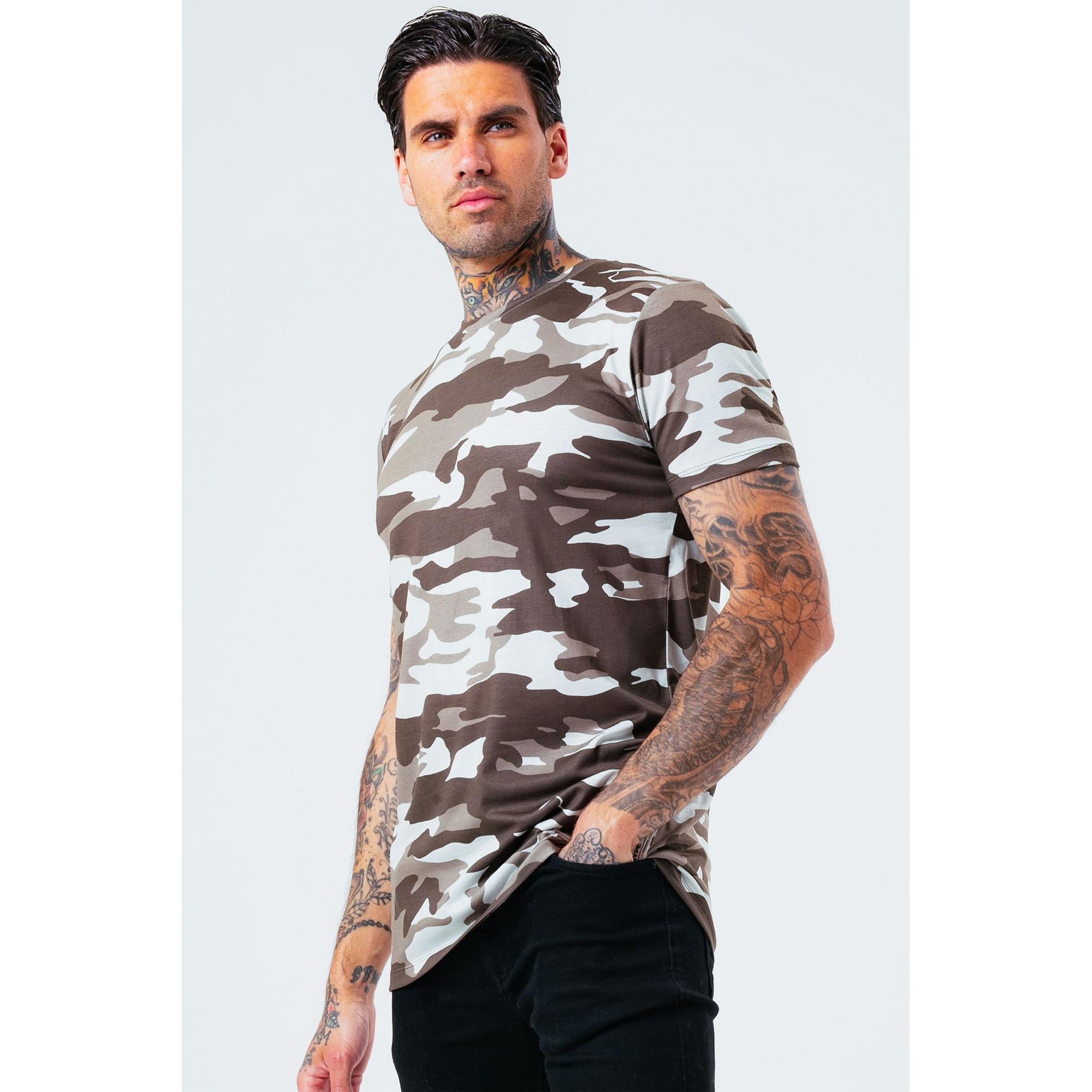 Hype Mens Sharman Camo T-Shirt 