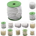 thumbnail image 2 of Coofit 32.8ft Pearl Chain Artificial Multifunctional DIY Pearl Trim Pearl Bead Chain, 2 of 3