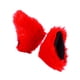 thumbnail image 1 of Accesorios de casco de decoración de orejas de felpa para niños, niños pequeños y adultos Fácil de instalar Adhesivo de regalos creativos Rojo Yotijar Sombrero Pegatina, 1 of 8