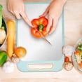 thumbnail image 4 of TIMIFIS Cutting Board 304 Stainless Steel Cutting Board Double-Sided Usable Cutting Board with Slot Cutting Board Classification Cutting Board Kitchen Utensils Kitchen Appliances, 4 of 4