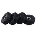 thumbnail image 2 of Neumático de cubo de rueda de llanta de rueda de 1,9 pulgadas de Metal de 120mm para 1/10 Rc Crawler Car 4 Axial Scx10,6, 2 of 5