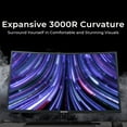 thumbnail image 6 of Deco Gear, VIEW390, Curved Gaming Monitor, Anti-Glare, Portable, 2560x1440, 1ms MPRT, 165Hz, Black/39", 6 of 8