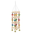 thumbnail image 3 of Bird Climbing Toy, Hanging Boredom Relief Exercise Parrots Standing Ladder  Decorative  For Budgies For Parakeets, 3 of 8