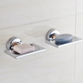 thumbnail image 3 of Strong Suction Cup Soap Dish, Stainless Steel Wall Holder for Kitchen Sink & Bathroom, Drainage Net Design, Reusable Mount on Tile/Glass, No Drill Installation, 1X Strong Suction Cup Soap Holder, 3 of 3