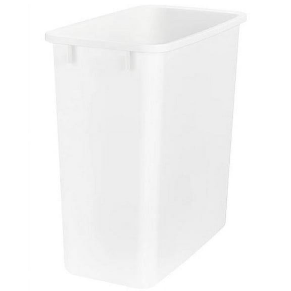 Rev-A-Shelf Polymer Replacement 20 Waste/Trash Container Pull Outs, Standard, White
