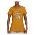 thumbnail image 2 of Wild Bobby, A Little Country, A Little Hood, Pop Culture, Women Graphic Tee, Gold, Large, 2 of 4