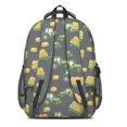 thumbnail image 3 of Tractor and Haybales Gray Pattern Backpack for School, Cute School Bag with Adjustable Shoulder Straps and Padded Back, 16.9"x12.6"x5.9", 3 of 5