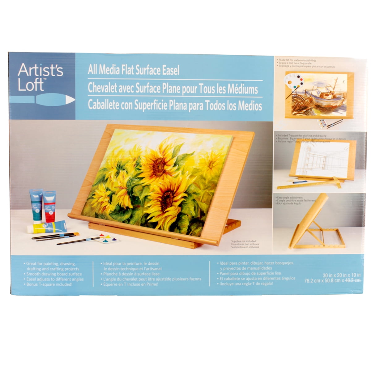 4 Pack: All Media Flat Surface Easel by Artist's Loft