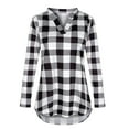 thumbnail image 2 of Kiplyki Women Maternity Long Sleeve Double Layer Nursing Tops T-shirt For Breastfeeding, 2 of 8