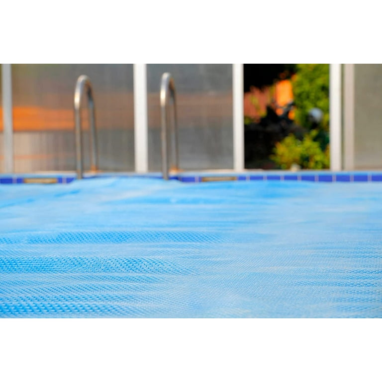 SunHeater Pool Solar Blanket - Trimmable Rectangular Pool Solar Cover, 12  Mil, 18' x 36