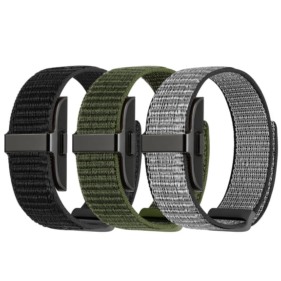 Vodtian Nylon Sport Bands Compatible with Hume Band 1.0, Solo Loop Adjustable Strap for Women Men