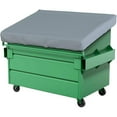 thumbnail image 1 of Covers &amp; All Dumpster-T-Grey-04 18 oz Waterproof Dumpster Cover  Grey - 72 x 40 x 15 in., 1 of 1