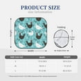 thumbnail image 3 of Disketp 2 Piece Lovely Roosters Pattern Windshield Sunshades,Folding Windshield Sun Shade For Car Suv Trucks Sedan,Blocks Uv Rays Sun Visor Protector-Small, 3 of 7