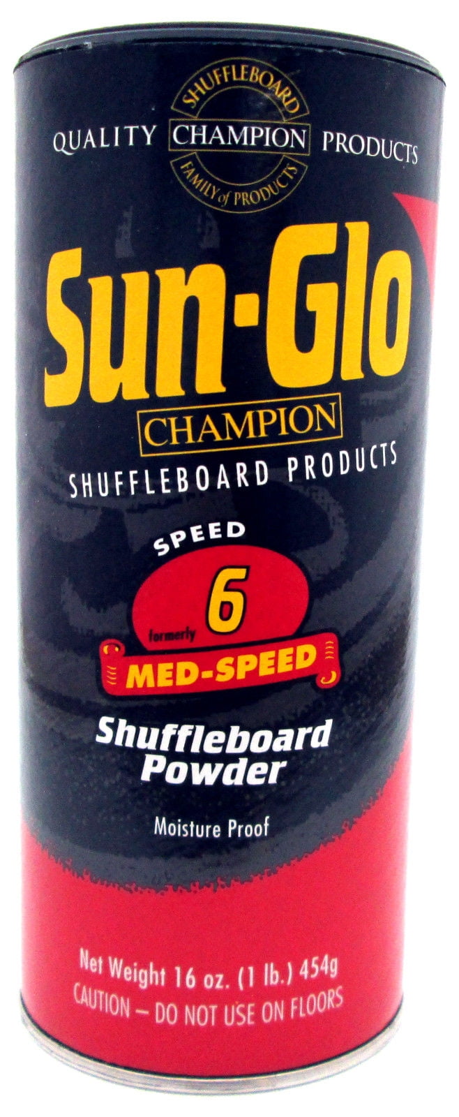6 speed wax Sun Glo Shuffleboard  powder 6 pack 