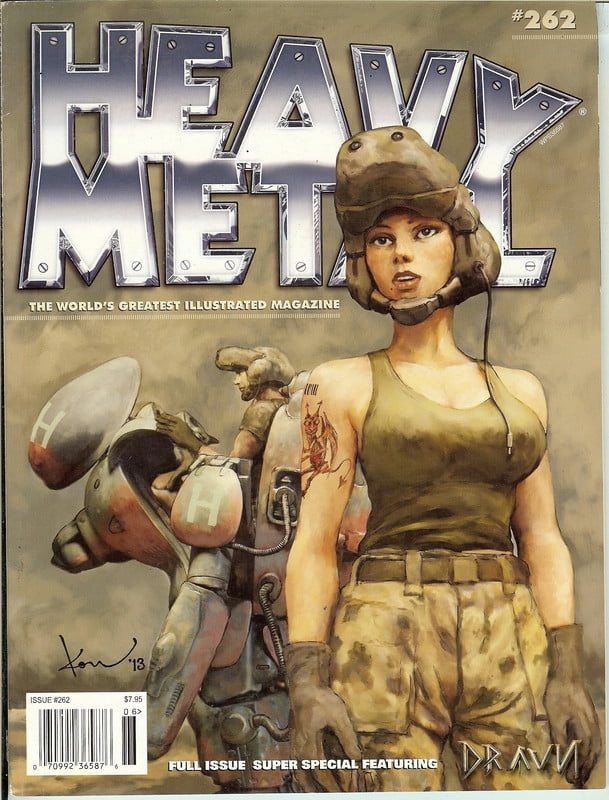 Heavy Metal Magazine #262