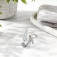 thumbnail image 2 of EXLEAF 2026 New Stainless Steel Curved Fingernail Clipper with File and Chain Fingernail Clippers for Everyday Use for Home, Travel, Salon, Personal Care,1 Count, 2 of 7