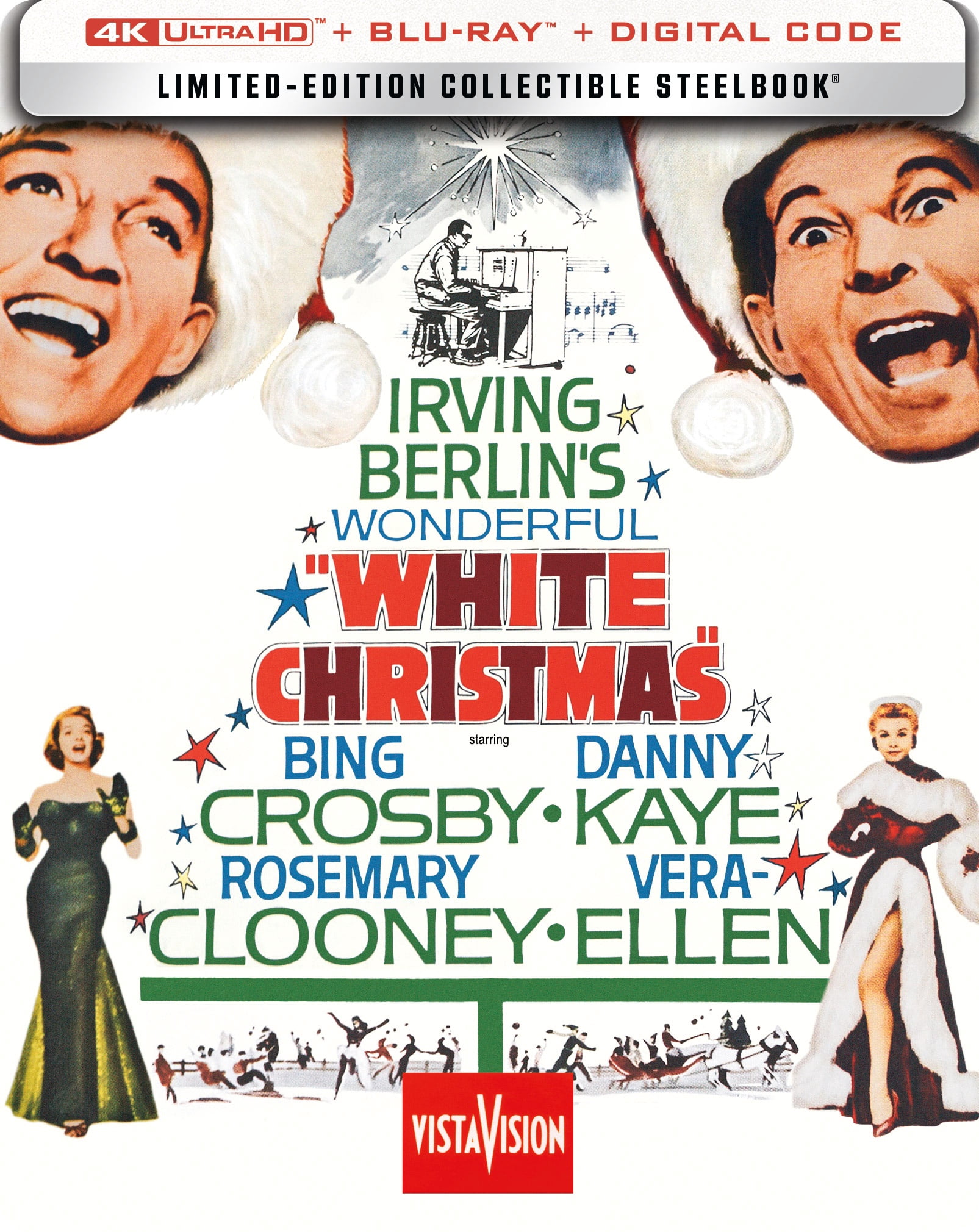 White Christmas (Limited Edition Steelbook) (4K Ultra HD + Blu-ray + Digital Copy) Paramount Pictures Corporation, Comedy