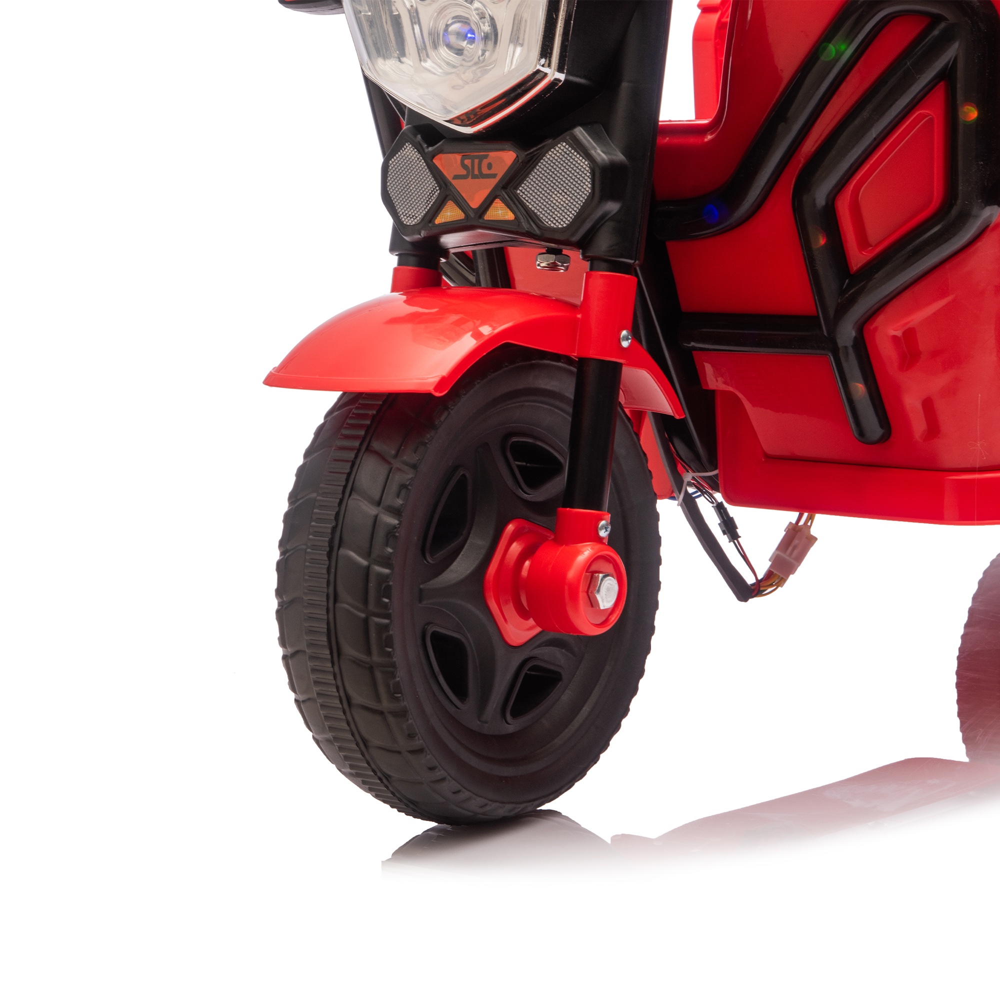 iRerts 12V Ride on Toys, Electric 3 Wheel Ride on Cargo Trucks with LED Lights, Music, Large Storage Space, Powered Ride on Cars Electric Trike for Kids Toddlers Ages 3-6, Red