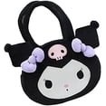 thumbnail image 2 of Bolso de felpa Kuromi para niños pequeños, viajes, preescolar, hombro, 2 of 2