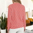 thumbnail image 3 of Vestes pour Femmes Veste en Cuir Unie Coupe Ample Femmes Sorties Décontractées, 3 of 5