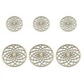 thumbnail image 1 of 6 posavasos de madera., 1 of 3