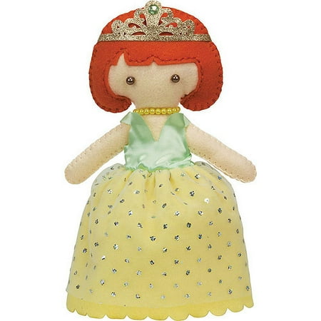 Dimensions Feltworks 12" Princess Doll Kit, Liza