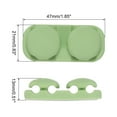 thumbnail image 2 of Cable Clips Cord Clips Organizer for Desk, Silicone Adhesive Wire Holders, 47mm Army Green, 2 of 6