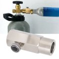 thumbnail image 4 of Co2 Refill Adapter Co2 Cylinder Adapter Co2 Refill Connector Kit Co2 Refill Adapter Kit CO2 Cylinder Refill Adapter Connector Kit Soda W21.8-4 Filling Adapter Fit For  Silver, 4 of 8